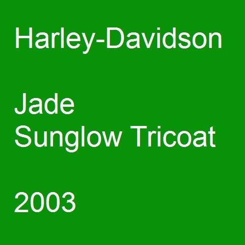 Harley-Davidson, Jade Sunglow Tricoat, 2003.